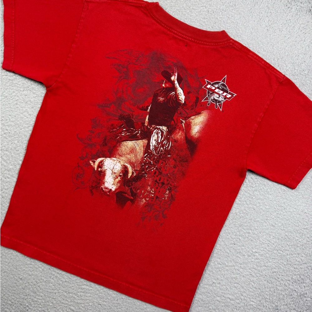 Kids wrangler PBR bull riding T-shirt